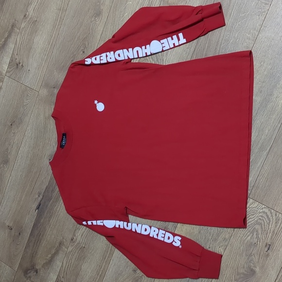 The Hundreds men's Red long sleeve Size Medium - Picture 1 of 6